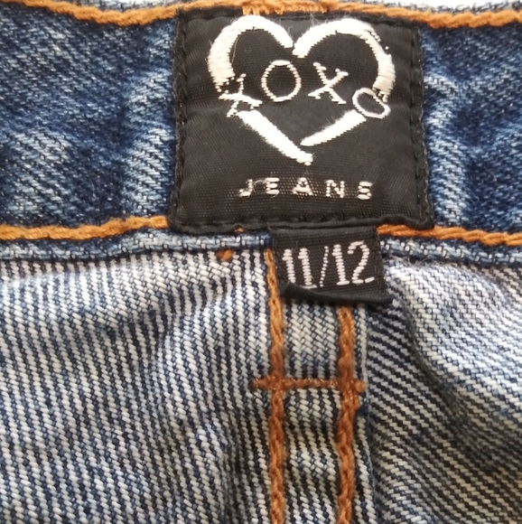 XOXO Blue Jean Pencil Skirt - Picture 3 of 4